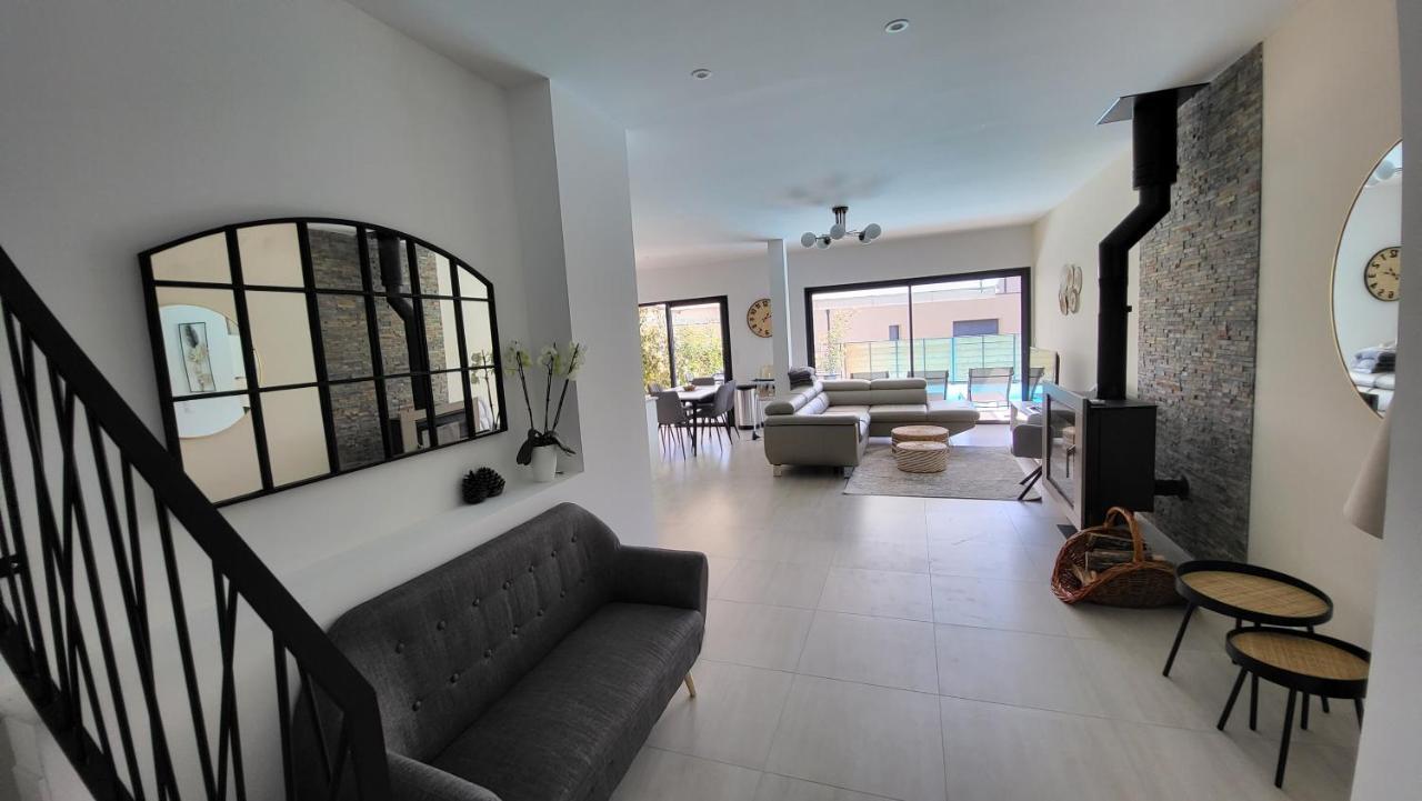 Villa Moderne De Standing Avec Piscine Privee A 400M De La Plage - 4 Chambres Conca Luaran gambar