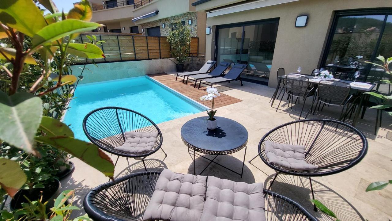 Villa Moderne De Standing Avec Piscine Privee A 400M De La Plage - 4 Chambres Conca Luaran gambar