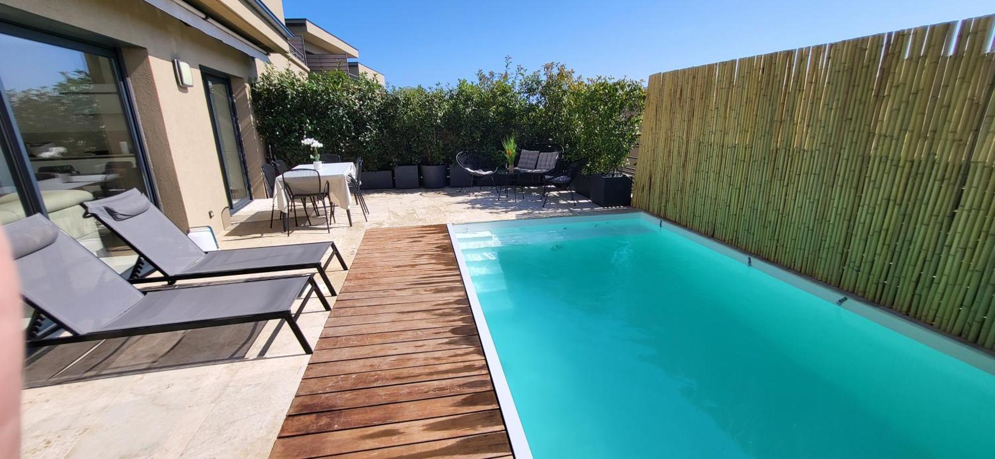 Villa Moderne De Standing Avec Piscine Privee A 400M De La Plage - 4 Chambres Conca Luaran gambar