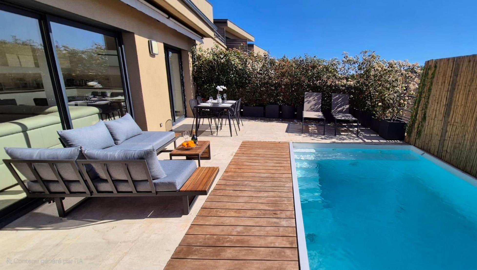Villa Moderne De Standing Avec Piscine Privee A 400M De La Plage - 4 Chambres Conca Luaran gambar